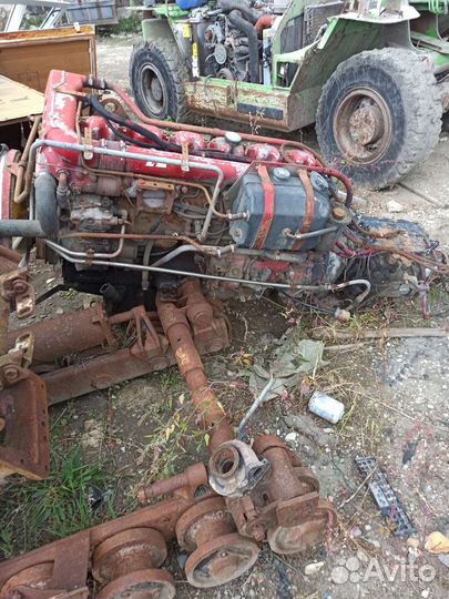 Двигатель с коробкой для автомобиля MAN