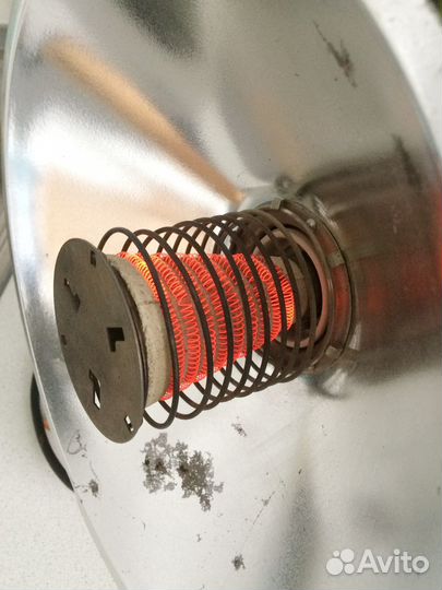 Электрокамин эку-0,5/220, рабочий, б/у, СССР