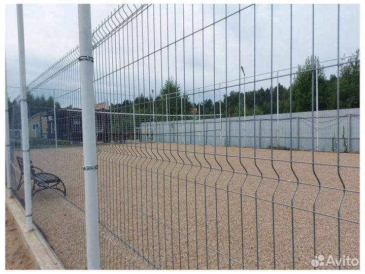 Забор сетка 3D