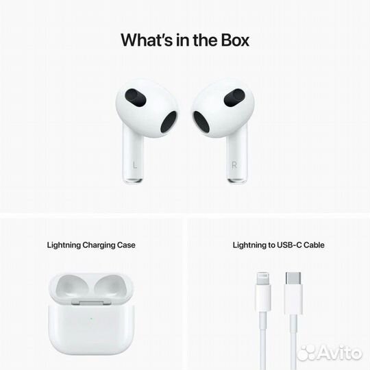 Беспроводные наушники Apple AirPods 3