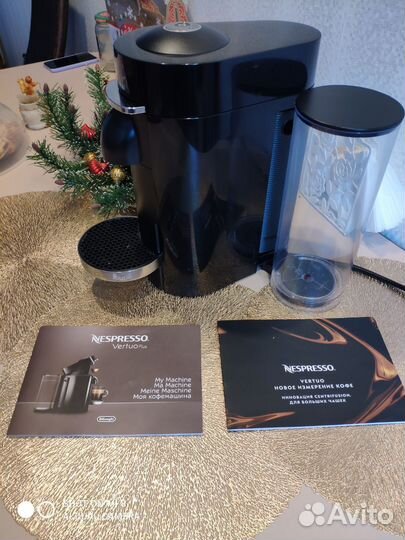 Капсульная кофемашина nespresso vertuo plus