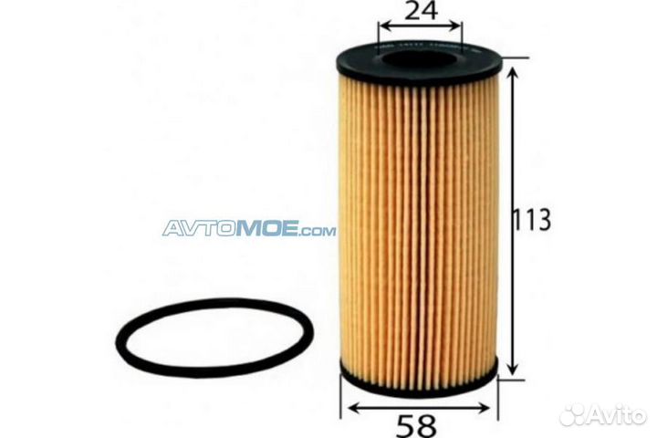 Фильтр масляный элемент nissan qashqai 1.6 2013