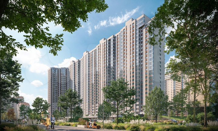 2-к. квартира, 68 м², 22/25 эт.