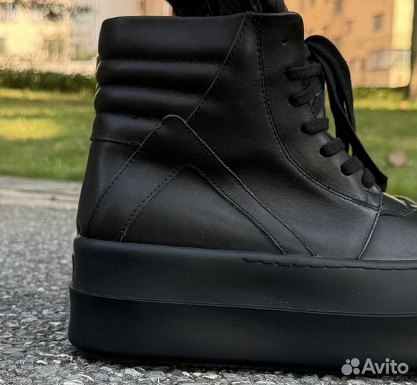 Ботинки Rick Owens В Наличии Double Bumper Boots