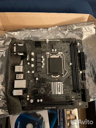 Материнская плата h410m-hvs r2.0