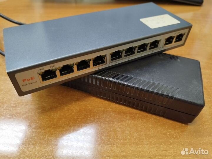 POE коммутатор 51008p 10 портов