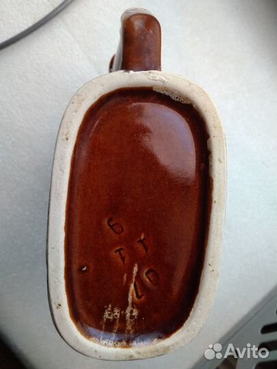 Молочник кувшин Корова керамика СССР 80-е гг