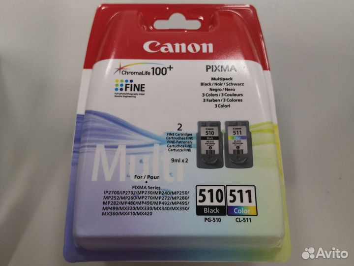 Картридж Canon PG-510+511