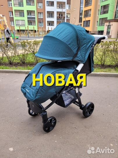 Новая всесезонная прогулочная коляска