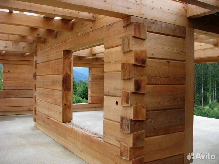 Дом из профилированного бруса под ключ