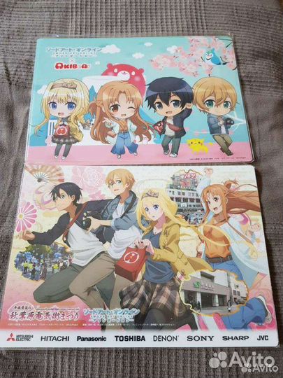 SAO Sword Art Online подложка настольное покрытие