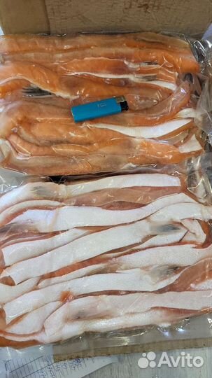 Обрезь сёмги (Теша) Брюшки семги. Опт розница