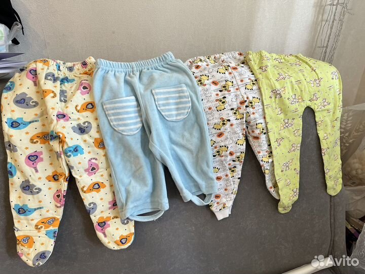 Вещи детские пакетом до года