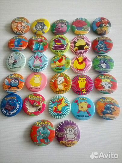 Кепсы,Фишки,Значки,Биты,Крышки (90-x 2000-x)