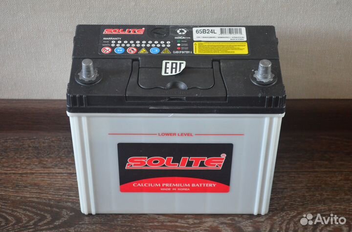 АКБ Solite B24L 50Ah обр