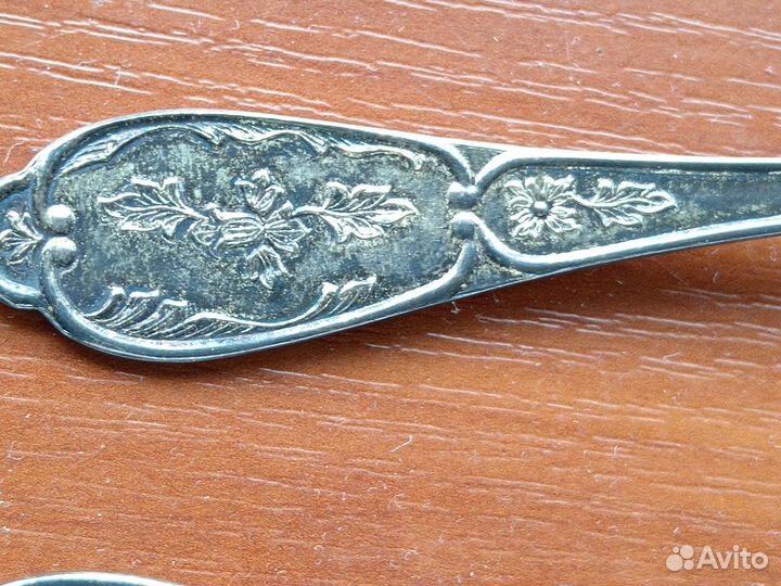 Ложки чайные мельхиоровые