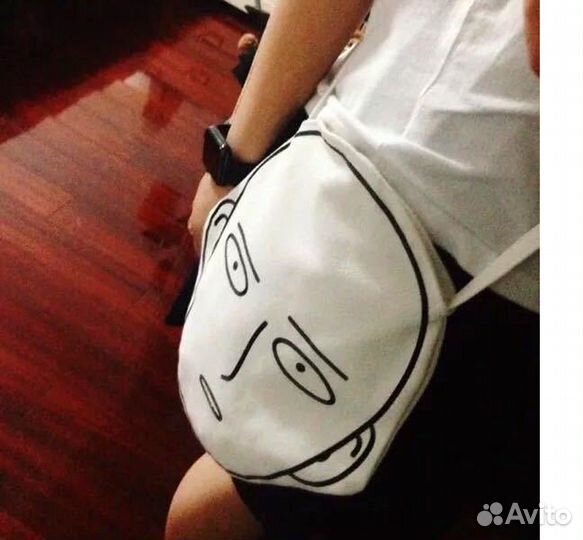 Креативная забавная мультяшная холщовая сумка