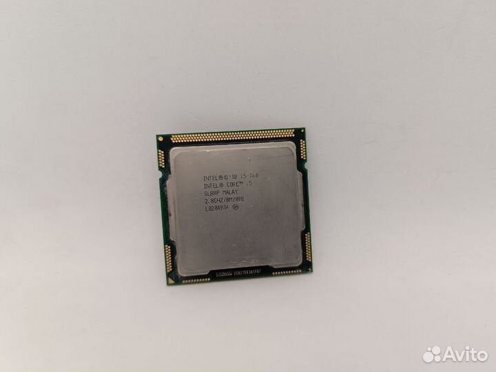 Процессор Intel Core i5 760 2.8-3.4GHz 4/4 1156