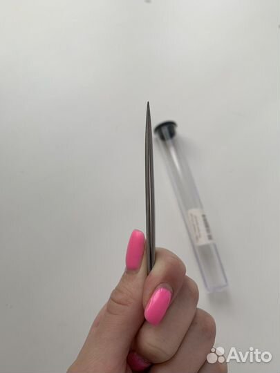 Пинцет для наращивания ресниц barbara прямой