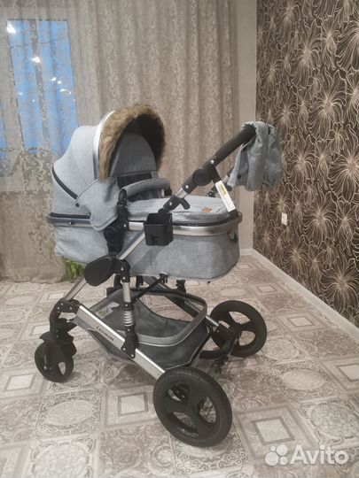 Коляска трансформер luxmom 3 в 1