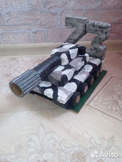 Танк. Поделка