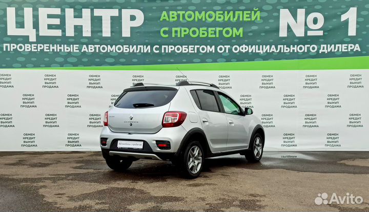 Renault Sandero Stepway 1.6 МТ, 2019, 75 520 км