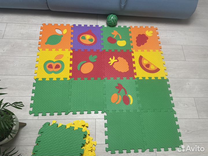 Детский коврик пазл