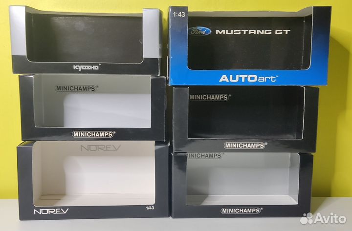 Картон для боксов Minichamps 1/43