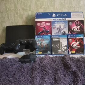 Sony playstation 4 ps4 1tb с играми