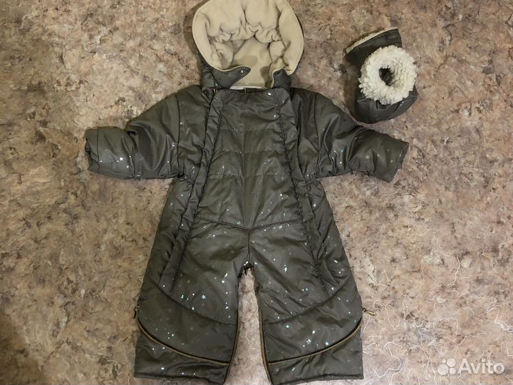 Комбинезон-конверт зима-осень от 0