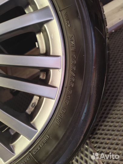 Комплект летних колес r15