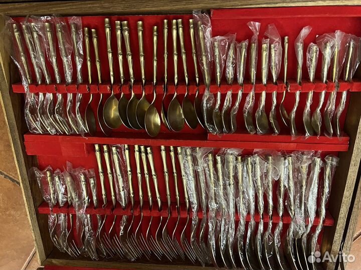 Винтажный набор столовых приборовТаиланд