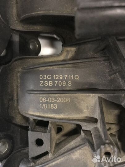 Коллектор впускной на фольксваген тигуан 1,4tfsi