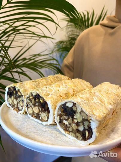 Турецкий лукум (орехи и шоколад)