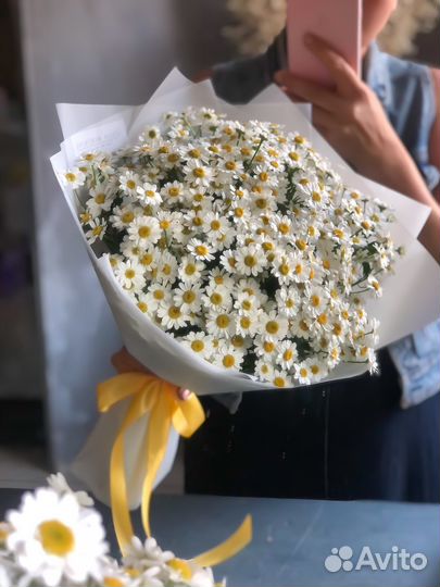 Букет из ромашек