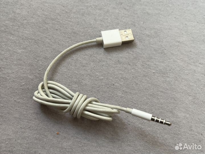 Оригинальный кабель apple с usb на 3,5 jack