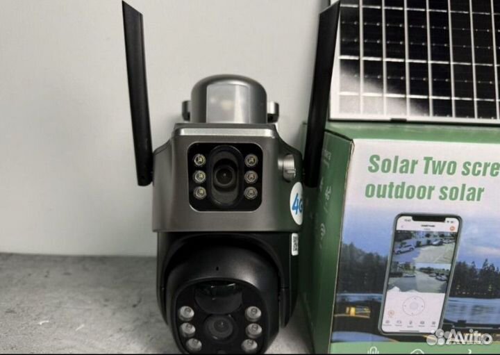 Камера видеонаблюдения на солнечных батареях