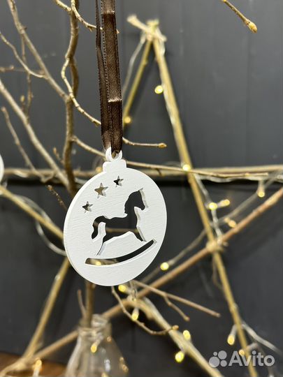 Новогодние игрушки ручной работы