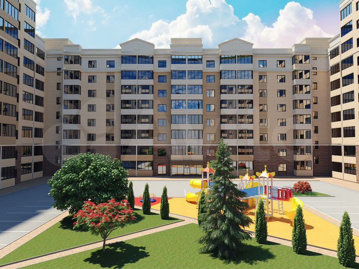 3-к. квартира, 98,4 м², 6/8 эт.