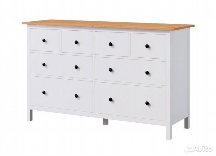 Стеллаж деревянный Хемнэс, белый