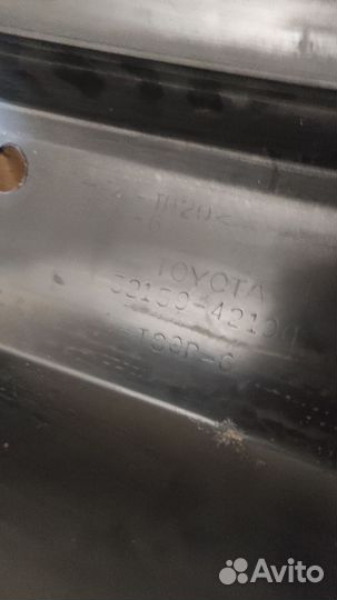 Тойота rav4 xa40 задняя губа