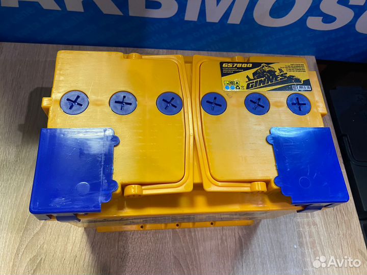 Аккумулятор автомобильный Ginnes 78ач 740А