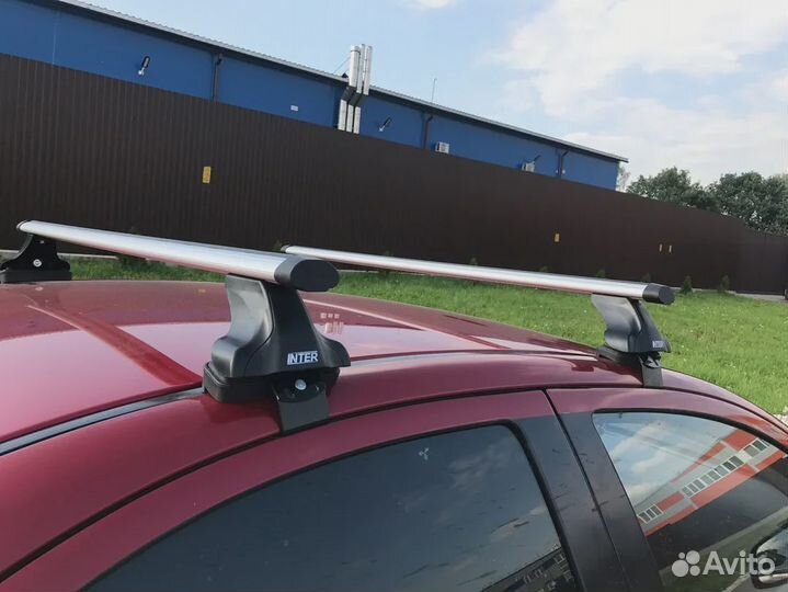 Багажник на крышу Skoda Octavia A7 аэродинамика