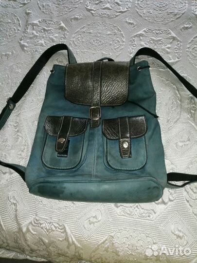 Рюкзак кожаный