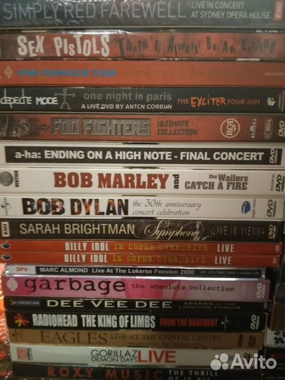 Видеоконцерты, клипы на DVD (рок, метал и др) - 2