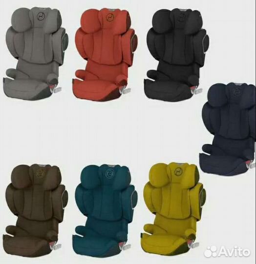 Автокресло cybex solution z i-fix plus цвета