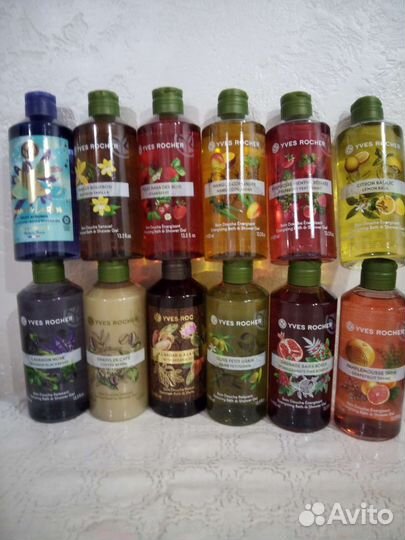 Гели для душа Yves Rocher