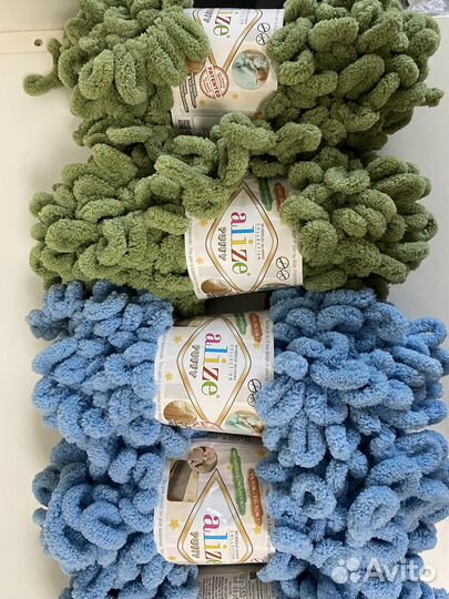 Пряжа alize puffy