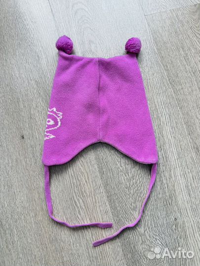 Шапка осень для девочки 44-48 р (1-2 года)