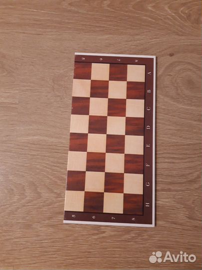 Шахматная доска картон